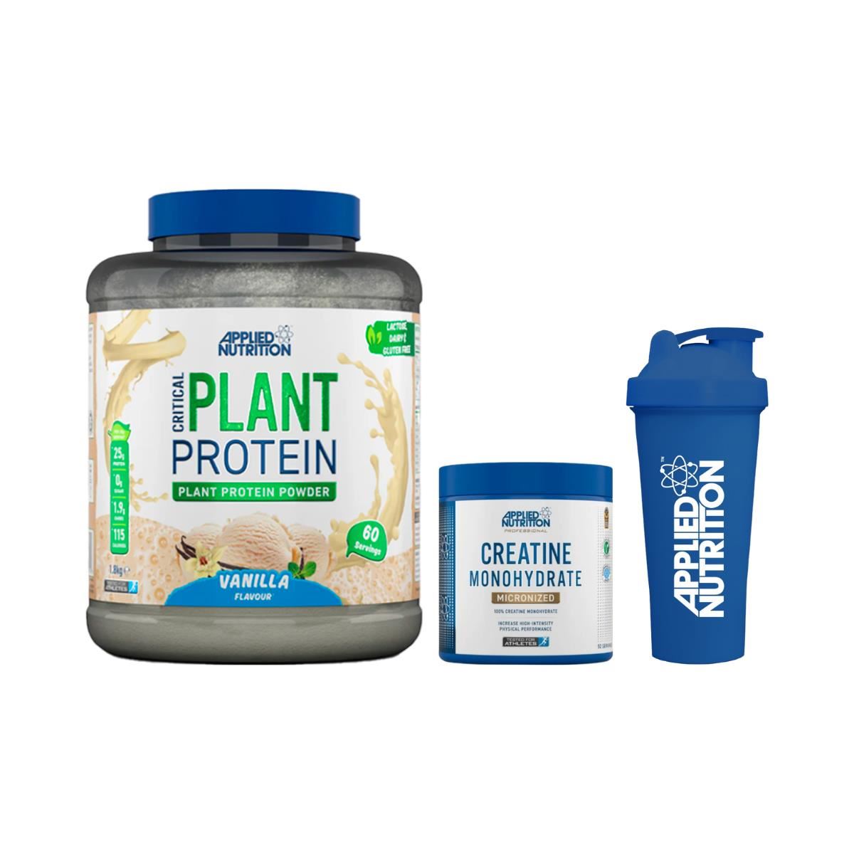 Proteína Vegana Critical Plant 1.8 kg. + Creatina 250 gr.